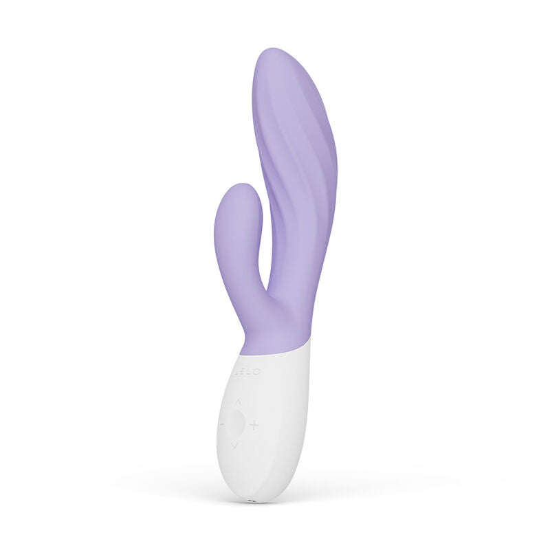 INA Twist Double Vibrator Rabbit for g-Spot and Clitoris Lavender