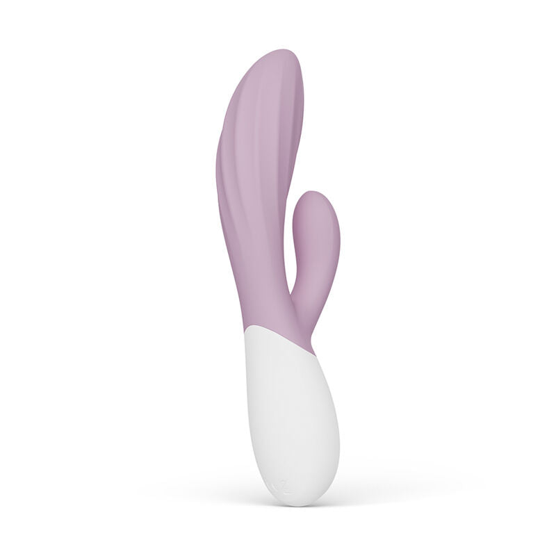 INA Twist Double Vibrator Rabbit for g-Spot and Clitoris Pink