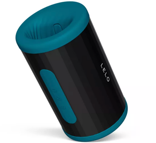 F2S Double Sonic Male Stroker with Dual Sonic Stimulation Teal