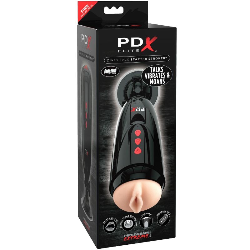 Dirty Talk Starter Stroker