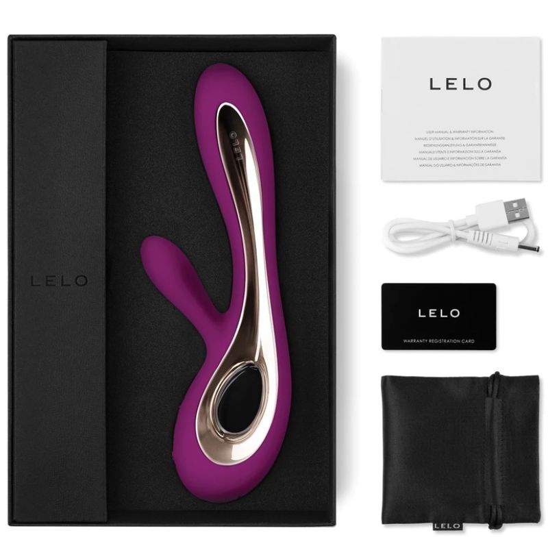 Soraya 2 Rabbit Purple Vibrator