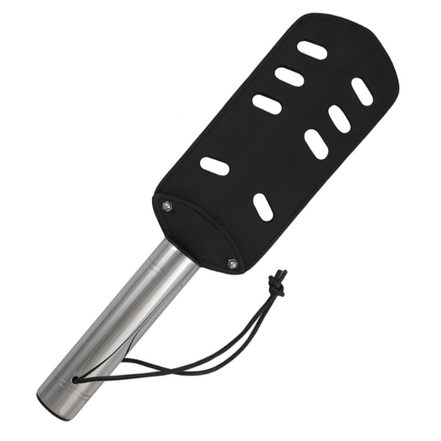 THE Paddle Original Leather and Metal - with Holes