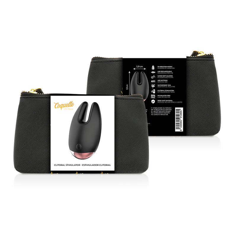 Clitorial Stimulator Black / Gold