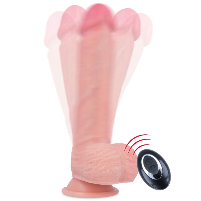 Liquid Silicone Vibrator Premium Apache Remote Control 20.5 cm -O- 4.62 cm