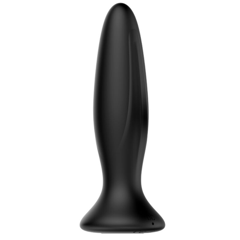 Rechargeable Black Vibrator Anal Plug