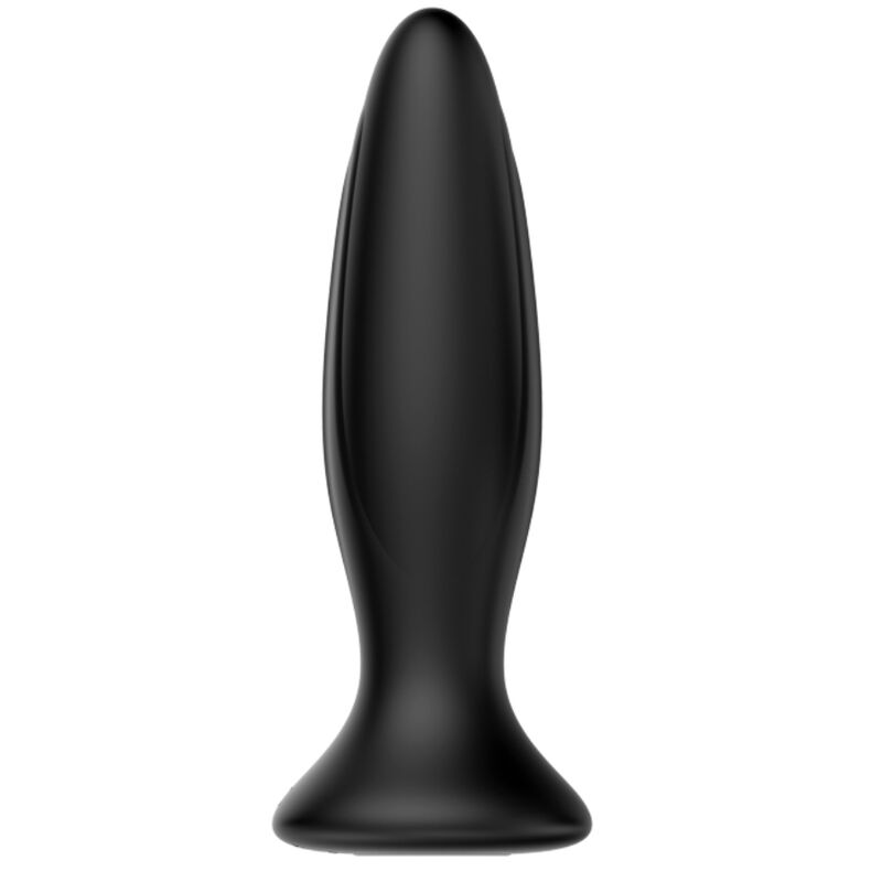 Rechargeable Black Vibrator Anal Plug