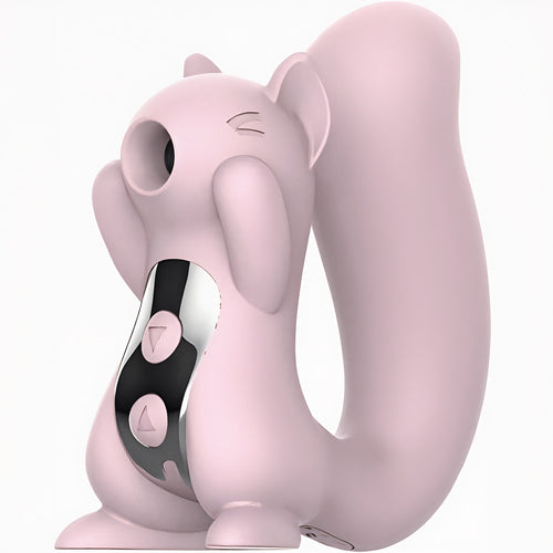 Squirrel Kiss - Stimulare duală, Vibrator 2 in 1