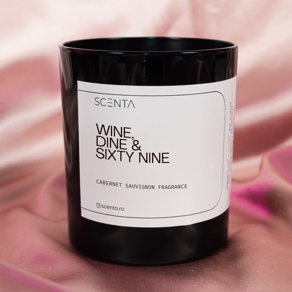 Lumânare parfumată Wine, Dine & Sixty Nine Mare - 30cl naughty