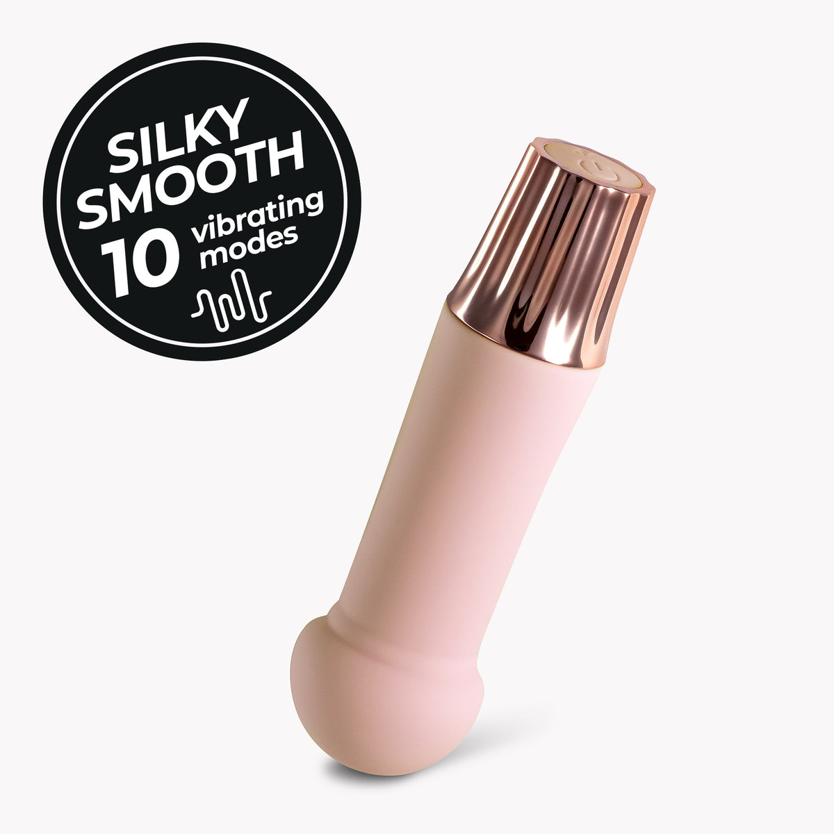 Mellow Puff Mini Vibrator Pink