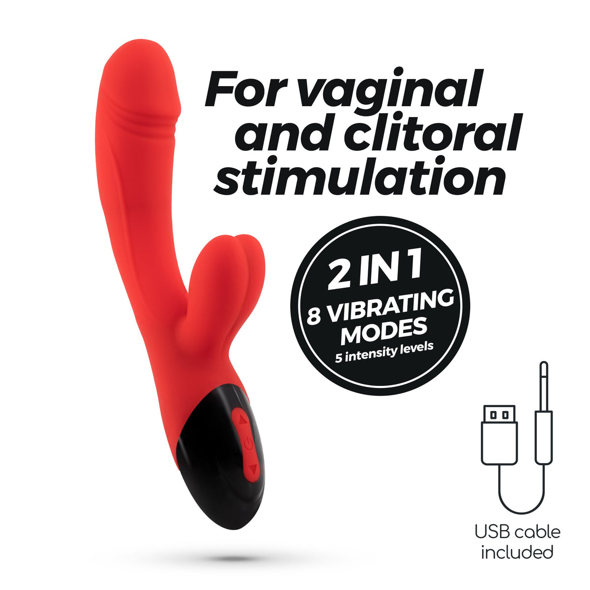 Dare Dong Rechargeable Rabbit Vibrator