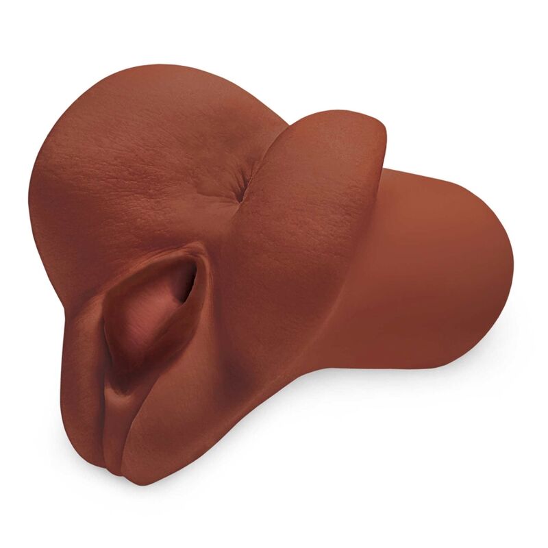 Pick Your Pleasure Double Brown Masturbator