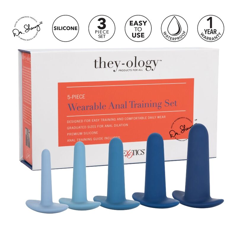 Wearable Anal Training SET 5 Pieces