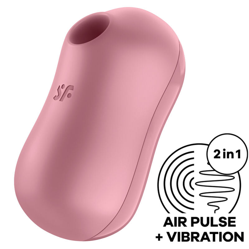 Cotton Candy AIR Pulse Stimulator & Vibrator Pink