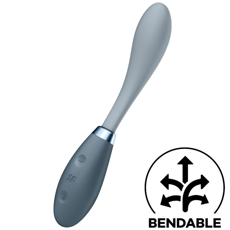 G-Spot Flex 3 Multi Vibrator Grey