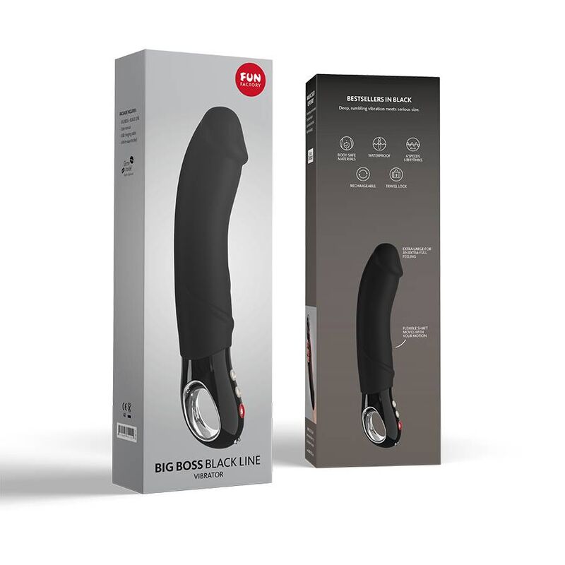 BIG Boss Vibrator Black Line