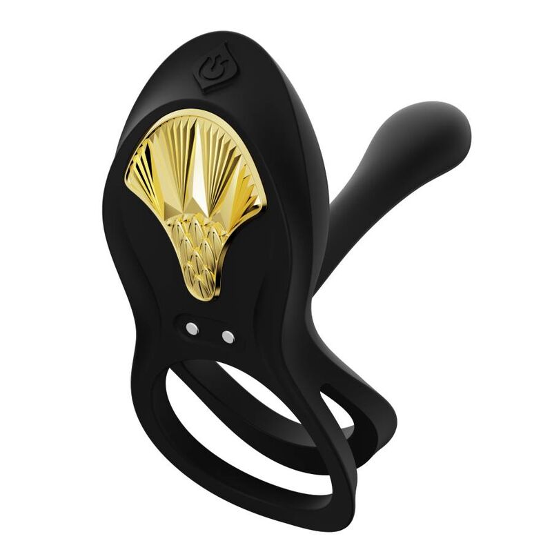 Bayek Vibrating Couples Ring Black
