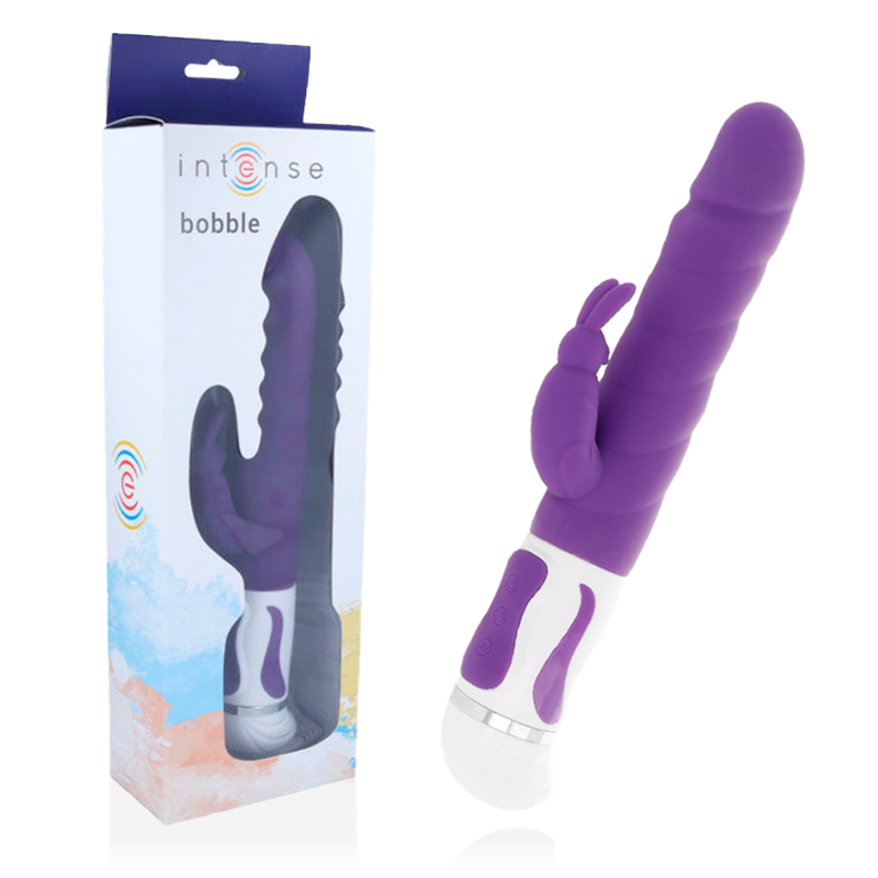 Bobble Vibrator Rotator Lilac Silicone