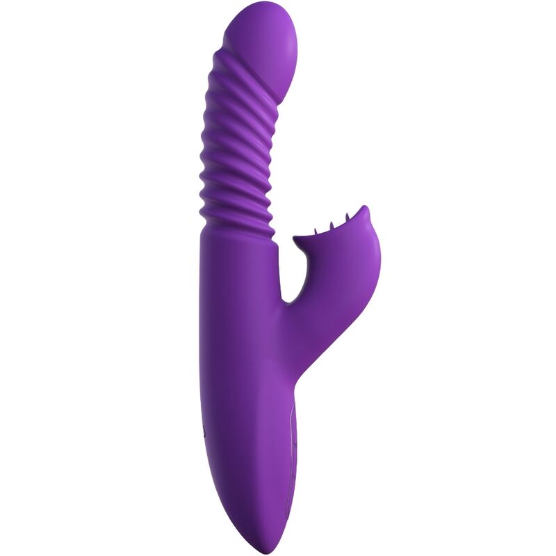 Clitoris Stimulator with Heat Oscillation and Vibration Function Violet