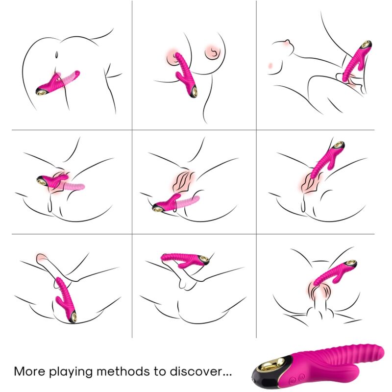 Eternity Vibrator Silicone Fuchsia