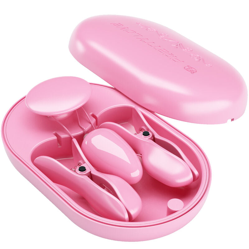 Pretty Love - Surprise BOX Pink Electro Stimulation Tweezers