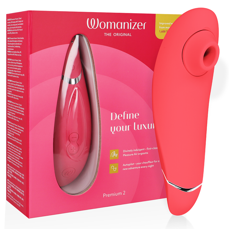 Premium 2 Clitoral Stimulator Raspberry