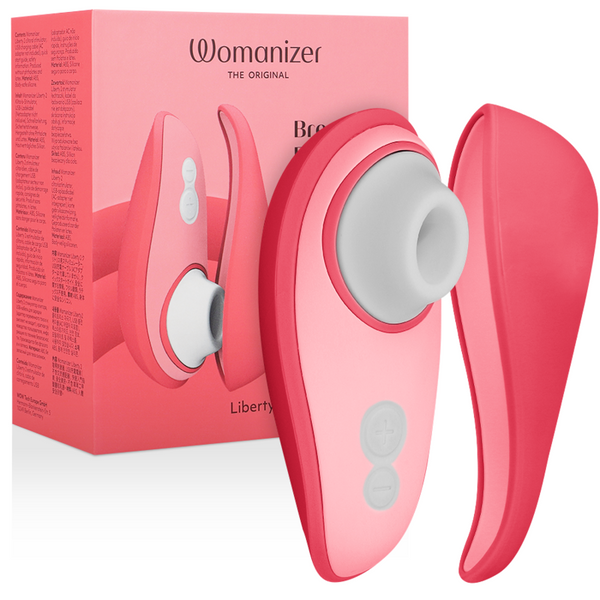Liberty 2 Clitoris Stimulator & Suction Pink