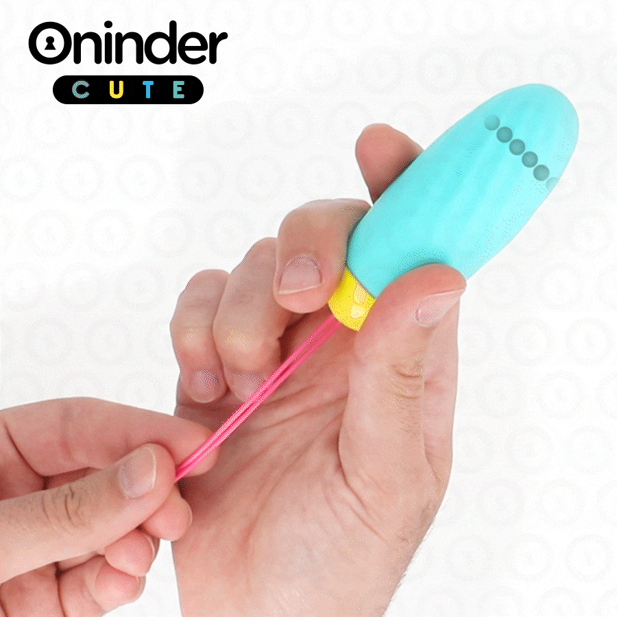 Love Pleasure Vibrating EGG - Rotating Silicone Gems - Free Global APP