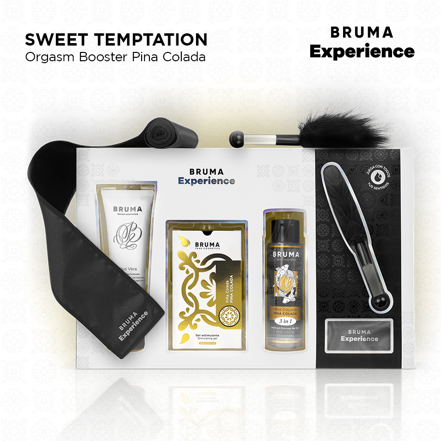 Sweet Pina Colada Temptation Pack with Orgasm Enhancer
