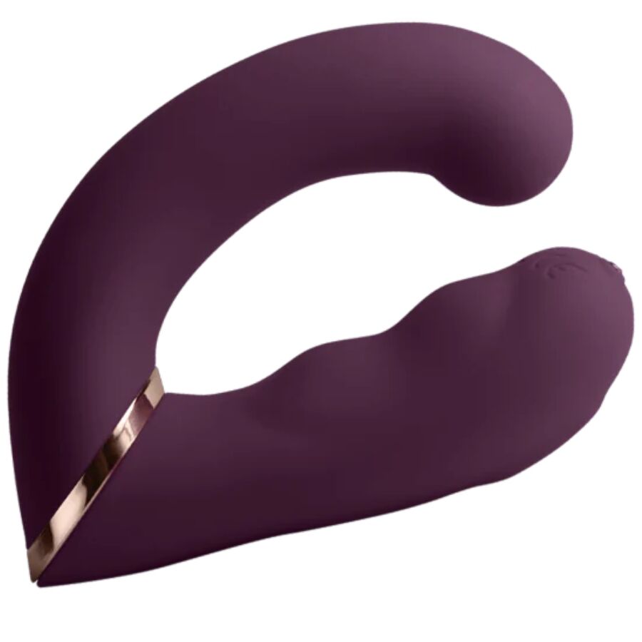 Gemini Dual Vibrator g-Spot Clitoris Stimulator Purple