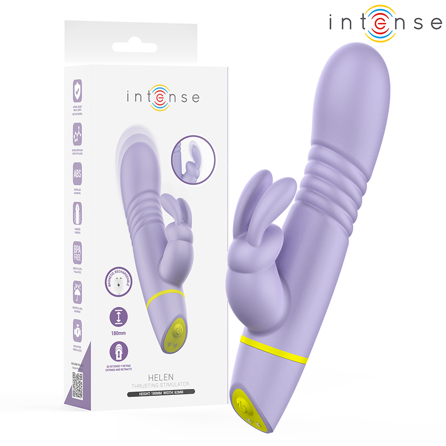 Helen Rabbit Stimulator & Thrusting Vibrator