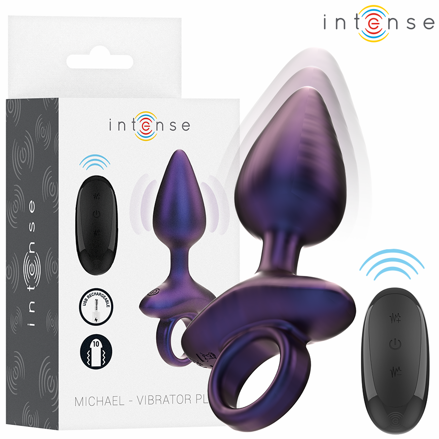 Michael Vibrating Anal Plug Model 2 Remote Control