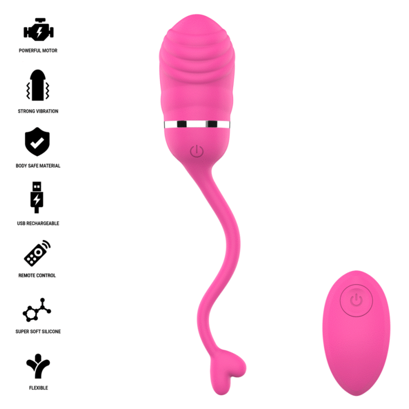 Sookie Remote Control Vibrating EGG Pink