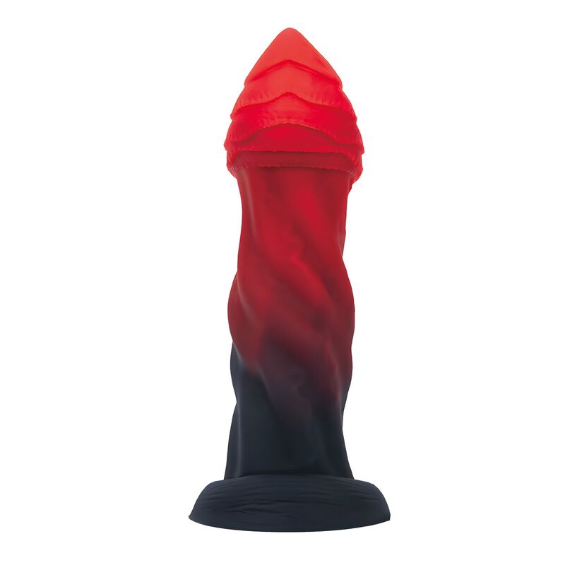 Infernal Goliath Bicolor Fantasy Silicone Dildo 25 cm Ø 6 cm