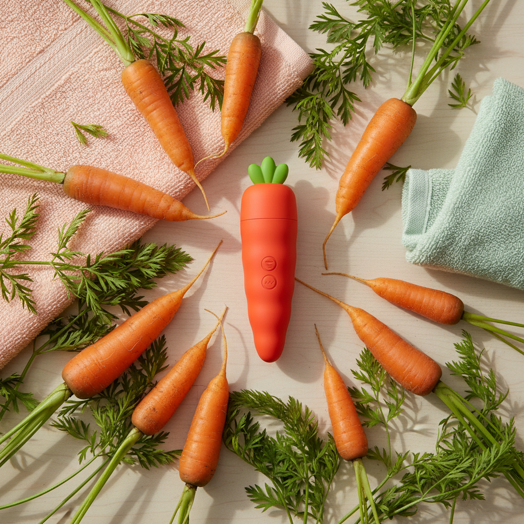 Carrot Thrill - Vibrator 2 in 1