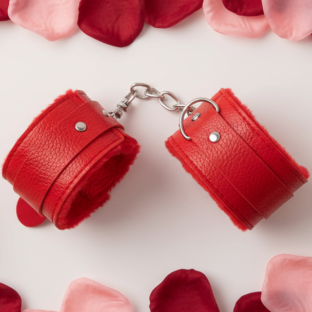 Furry BDSM Handcuffs - Cătușele Dorinței