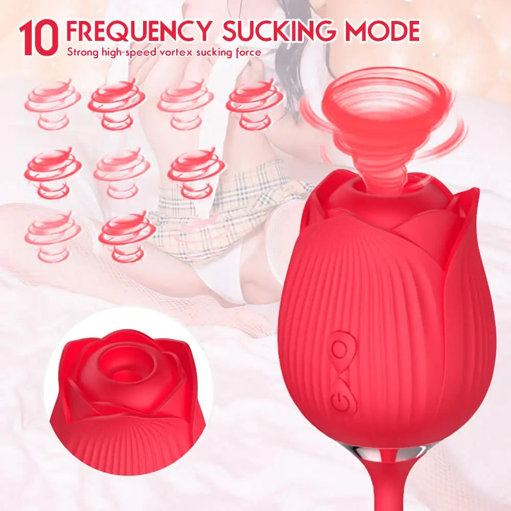 Rose Duo, 10 moduri de sucțiune
